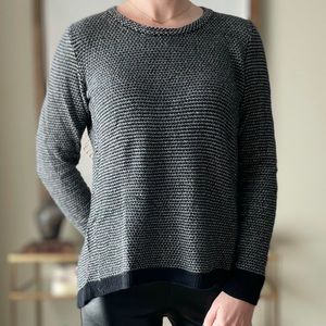 Madewell Riverside Textured High Low Sweater